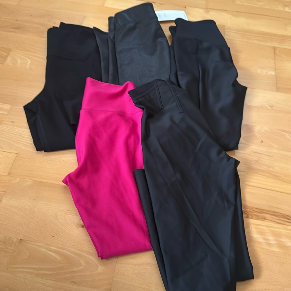 ALO YOGA HW 7/8 Airlift corset warrior Leggings Lot Bundle Small  excellent